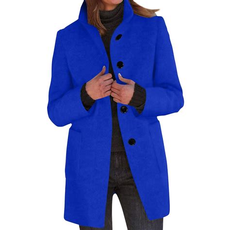 Wool Blend Coat 